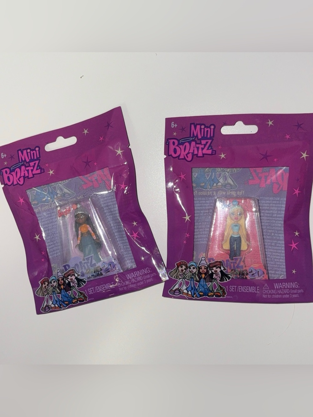 MINI BRATZ CLOE AND SASHA NEW